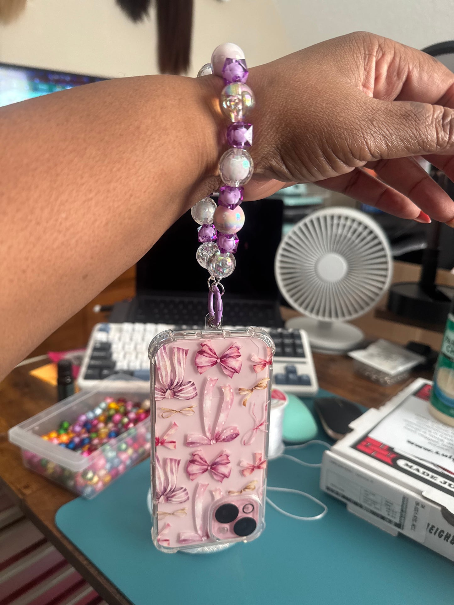 Cellphone Charm w/Phone Card Insert