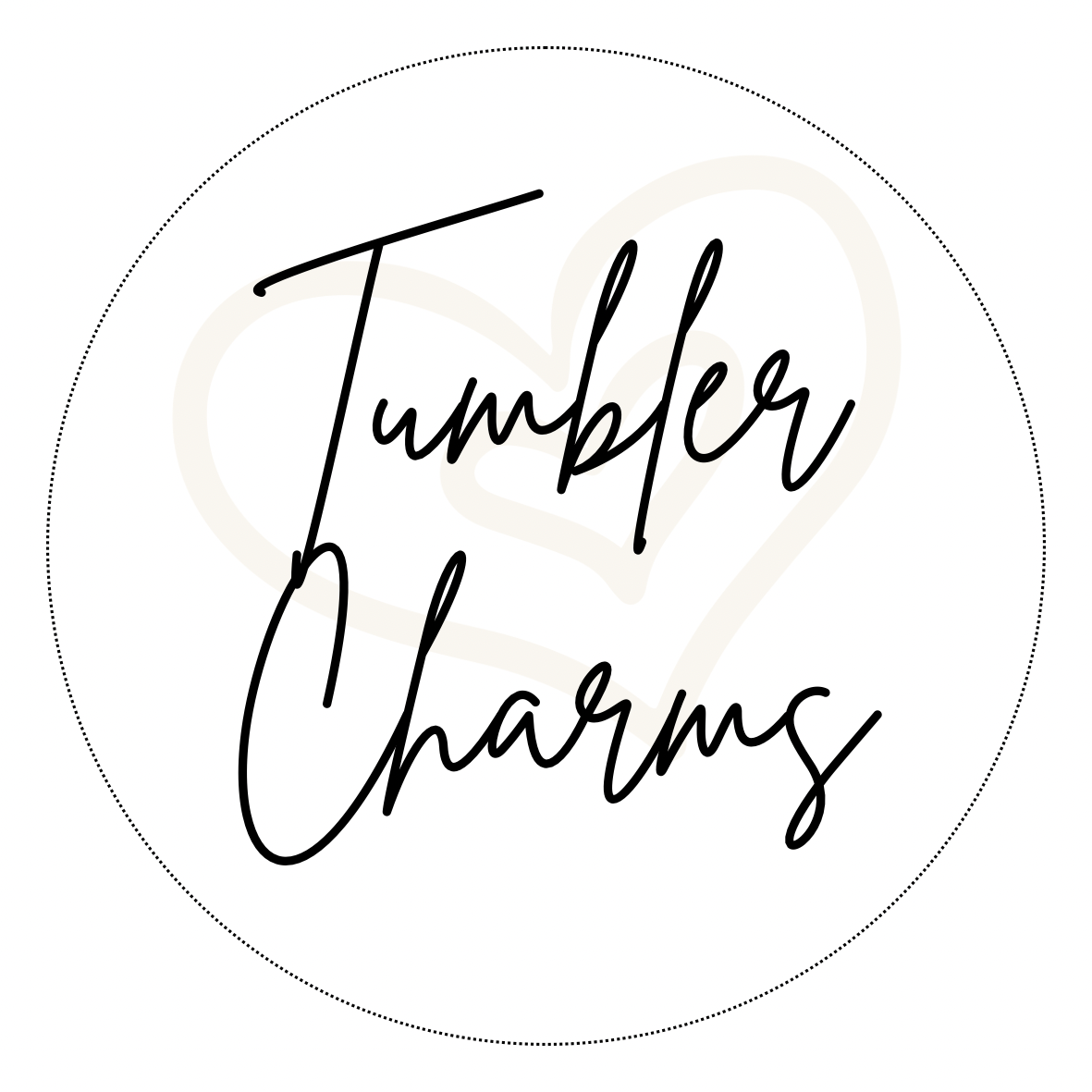 Premade Tumbler Charms