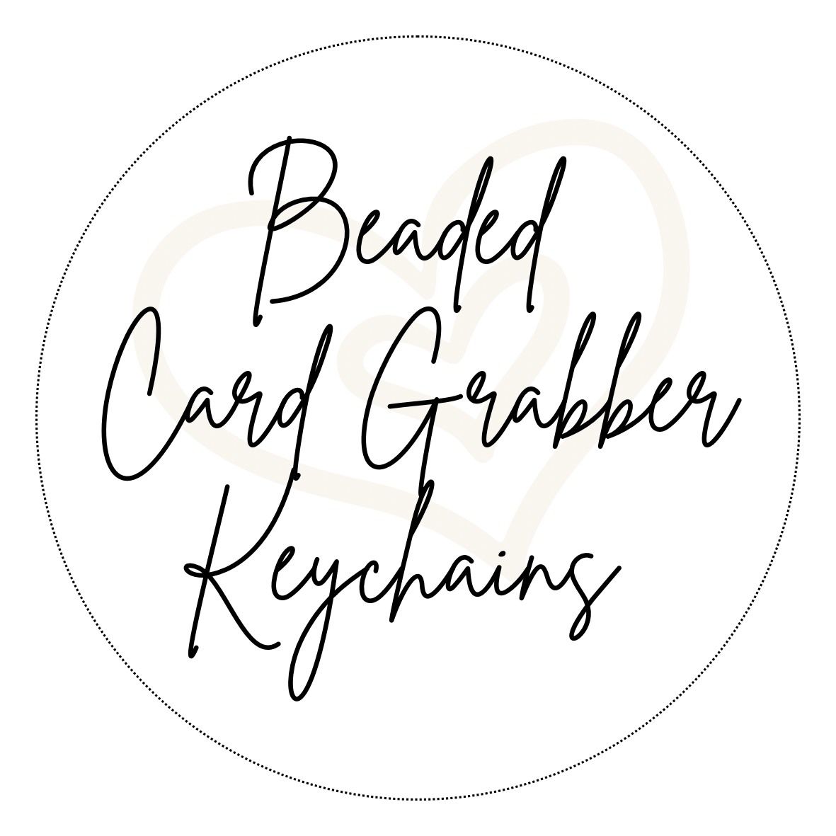 Beaded Card Grabbers