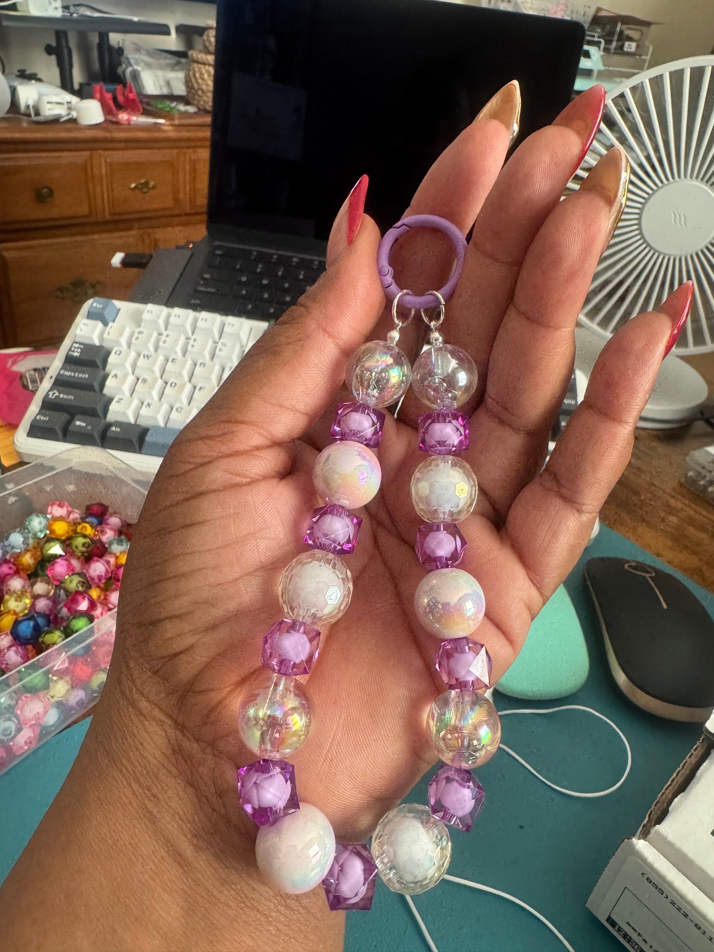 Cellphone Charm w/Phone Card Insert