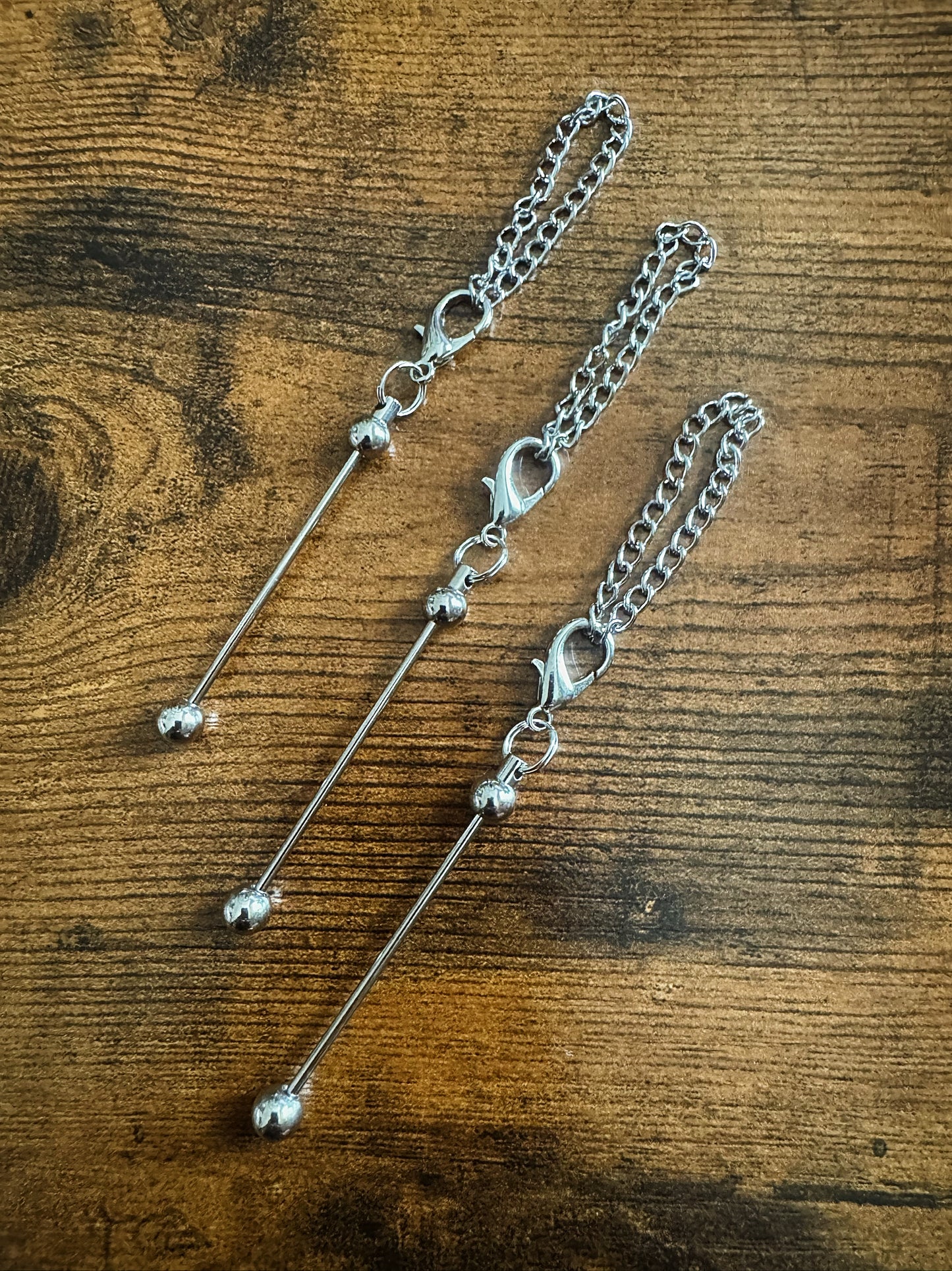 Silver Beadable Charm