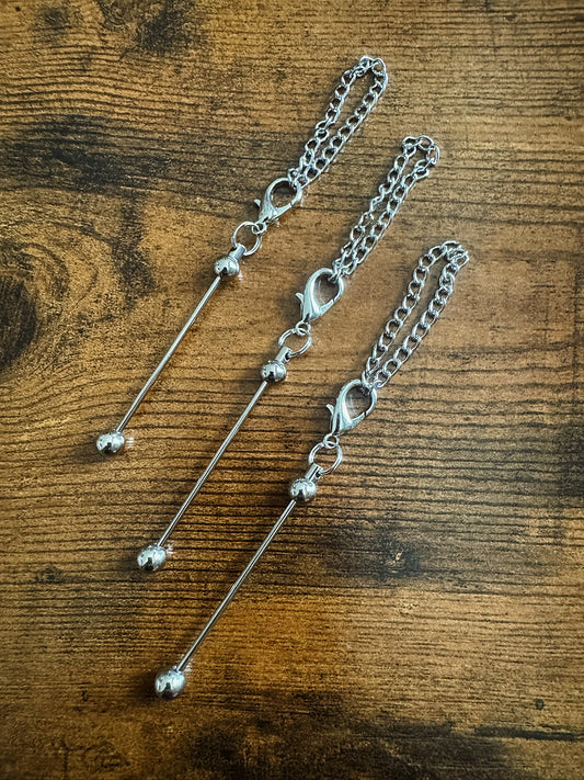 Silver Beadable Charm