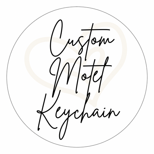 Custom Motel Keychain