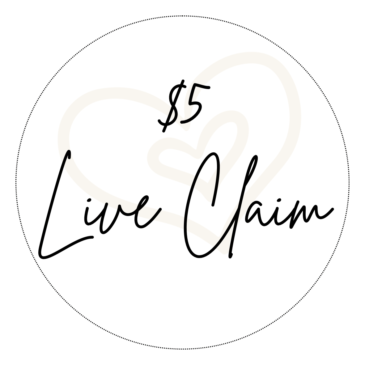 $5 Live Claim