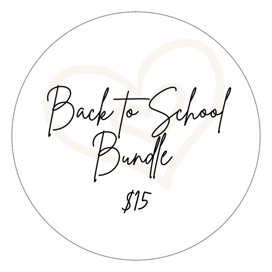 Back to School Bundle